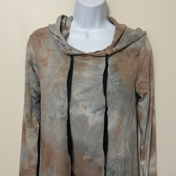 TIE-DYE Hoodie Dress Size M - Picture 3 of 5